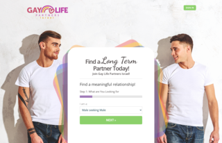 Israeli Gay Life Partners Homepage Image